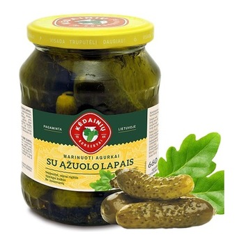 KKF MARINUOTI AGURKAI SU AZUOLO LAPAIS