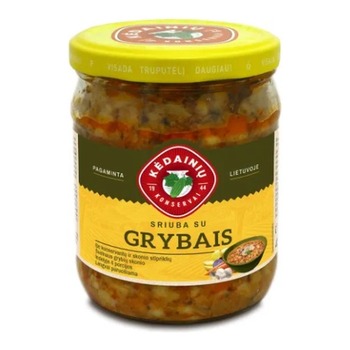 KKF SRIUBA SU GRYBAIS