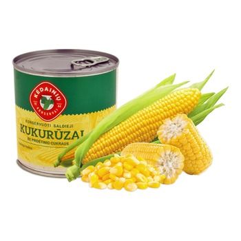 KKF SWEET CORN IN TIN
