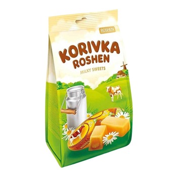 KORIVKA ROSHEN KARAMEL MILKY SWEETS (KROVKA)