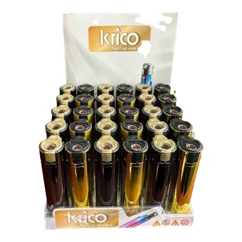 KRICO LIGHTER GOLD BLACK BUY 5 GET 1 FREE