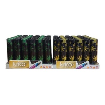 KRICO METAL JET LIGHTER FIVE LEAVES BUY 5 GET 1 FREE (DIFFERENT COLOURS)
