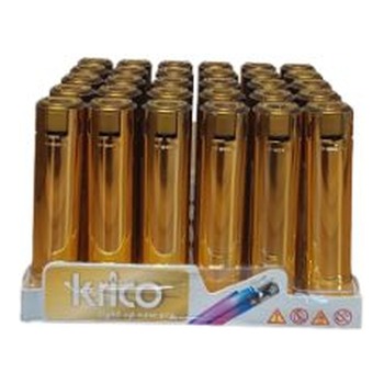 KRICO METAL JET LIGHTER GOLD BUY 5 GET 1 FREE