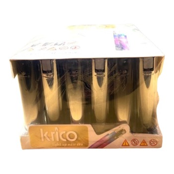KRIKO BLACK AND SILVER SHINY LIGHTER