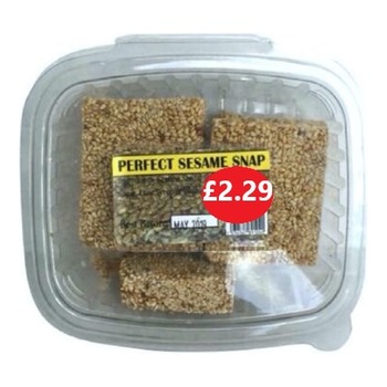KUNJI KURDY PERFECT SESAME SNAP PM£2.29