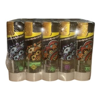 LAOBAN DICE LIGHTER COLOURFUL FLOWERS