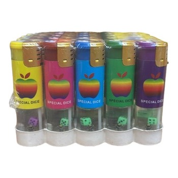 LAOBAN DICE LIGHTER SPECIAL DICE RAINBOW APPLE