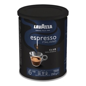 LAVAZZA ESPRESSO ITALIANO CLUB COFFEE TIN (BLUE)