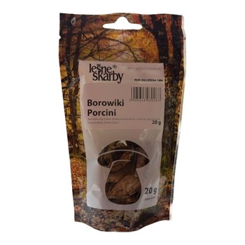 LESNE SKARBY BOROWIK SUSZONY KROJONY DRIED MUSHROOMS