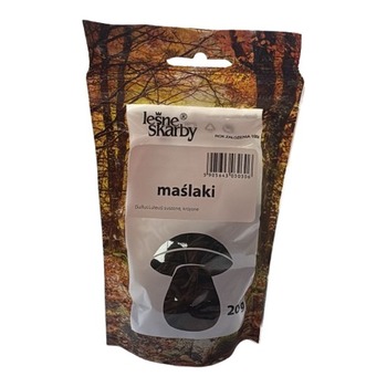 LESNE SKARBY MASLAKI SUSZONY KROJONY DRIED MUSHROOMS