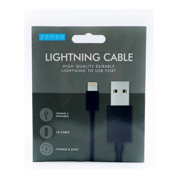 LIGHTNING TO USB COLOURED CABLE IPHONE 5 TO 14 PRO