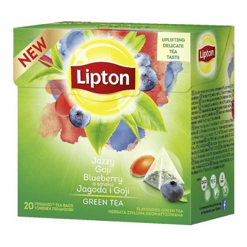 LIPTON GREEN TEA GOJI&BLUEBERRY (PYRAMID)