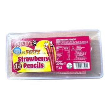 LOPITO FIZZY STRAWBERRY PENCILS PM£1.49