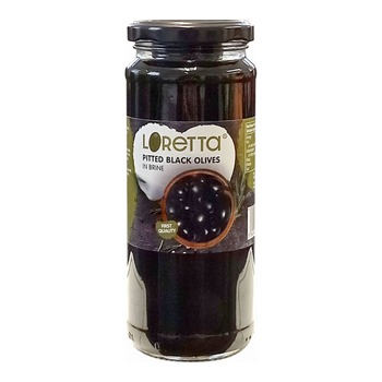 LORETTA PITTED BLACK OLIVES