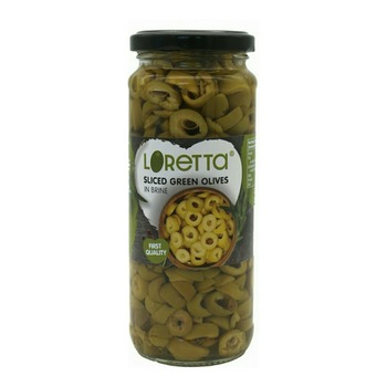 LORETTA SLICED GREEN OLIVES