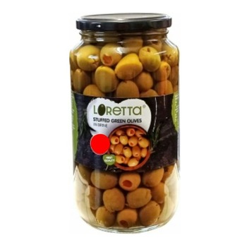 LORETTA STUFFED GREEN OLIVES