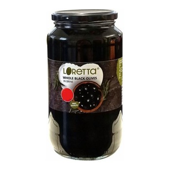 LORETTA WHOLE BLACK OLIVES