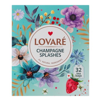 LOVARE CHAMPAGNE SPLASHES TEA