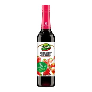 LOWICZ STRAWBERRY FLAVOUR SYRUP