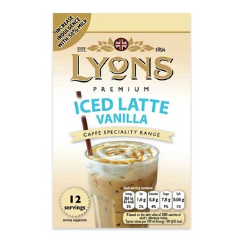 LYONS ICED LATTE VANILLA