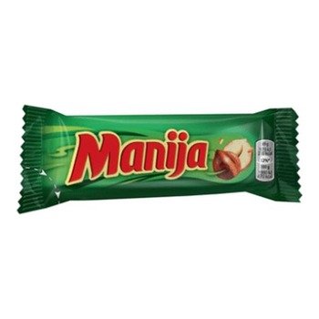 MANIJA WITH HAZELNUT CHOCO BAR (GREEN)