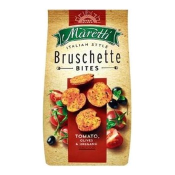 MARETTI BRUSCHETTE CHIPS TOMATO OLIVES&OREGANO