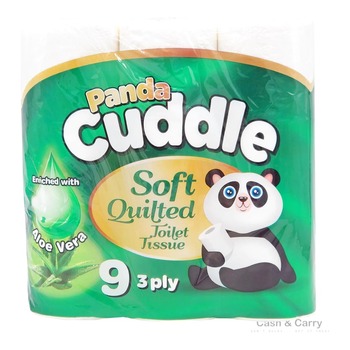 MEMO PANDA CUDDLE ALOE VERA TOILET TISSUE