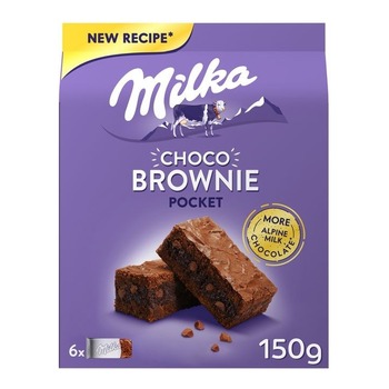MILKA BISCUITS CHOCO BROWNIE