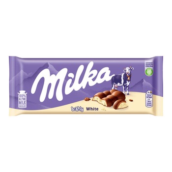 MILKA BUBBLY WHITE