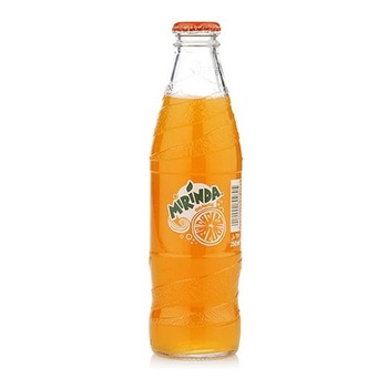 MIRINDA ORANGE GLASS BOTTLE