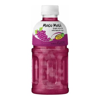 MOGU MOGU GRAPE FLAVOURED DRINK WITH NATA DE COCO