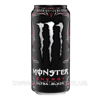 MONSTER ULTRA BLACK ENERGY DRINK