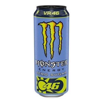 MONSTER ZERO SUGAR ROSSI VR46 (LIGHT BLUE) ENERGY DRINK