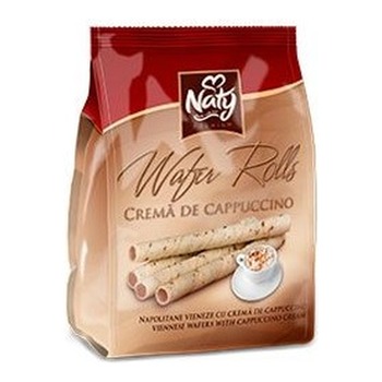 NATY WAFER ROLLS CAPUCCINO