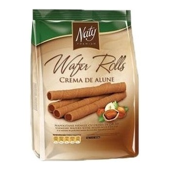 NATY WAFER ROLLS HAZELNUT