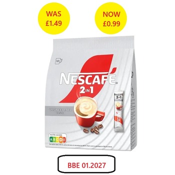 NESCAFE 2 IN 1 UNSWEETENED