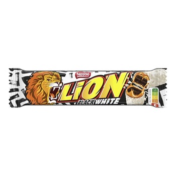 NESTLE LION BLACK AND WHITE