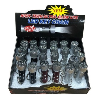 NEW HIGH TECH ULTRA GLOW LITE LED KEY CHAIN LASERS