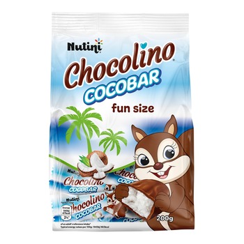 NUTINI CHOCOLINO COCOBAR FUN SIZE