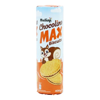NUTINI CHOCOLINO MAX BISCUITS