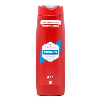 OLD SPICE WHITEWATER BODY HAIR FACE WASH 3 IN1
