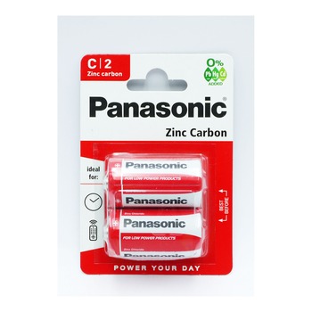 PANASONIC C R14 ZINC CARBON BATTERIES