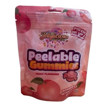 PEELABLE GUMMIES PEACH FLAVOURED