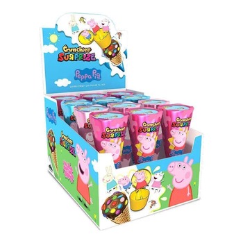 PEPPA PIG CRUNCHIEZ SURPRIZE CHOCOLATE CONES
