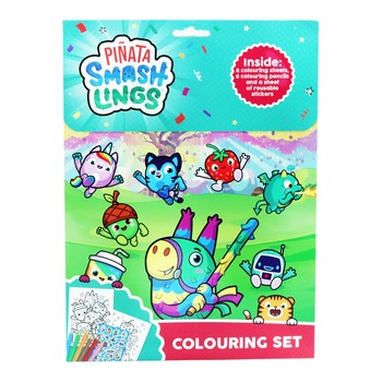 PINATA SMASH LINGS COLOURING SET
