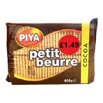 PIYA PETIT BEURRE COCOA PM£1.49