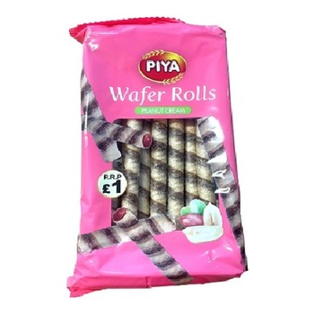 PIYA WAFER ROLLS PEANUT