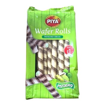 PIYA WAFER ROLLS PISTACHIO PM £1