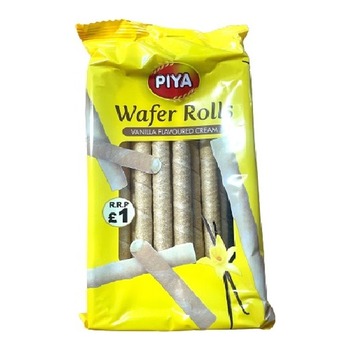 PIYA WAFER ROLLS VANILLA