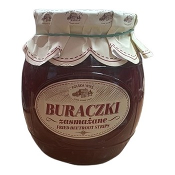 POLSKA WIES BURACZKI ZASMAZANE FRIED BEETROOT STRIPS